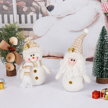  1 adet Noel Kolye Bebek Noel Dekorasyon Ürünleri noel hediyesi Süsler Yaşlı Adam Kardan Adam Bebek 2023 Yeni Yıl yılbaşı dekoru