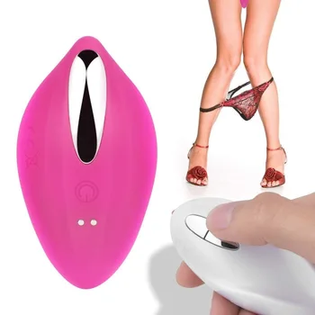  10 hız Sessiz Külot Vibratör Kablosuz Uzaktan Kumanda Taşınabilir Klitoral Stimülatörü Görünmez Titreşimli Yumurta Seks oyuncakları Kadınlar için