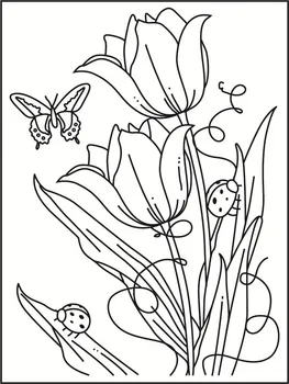  10x6 Taze çiçekler Şeffaf Temizle Pullar Scrapbooking DIY Kart Yapımı için Kesme El Sanatları Şablon