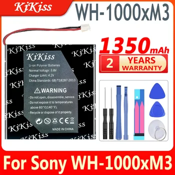  1350mAh KiKiss Pil Sony WH-1000xM3 WH-XB900N WH-CH710N Yüksek Kapasiteli Piller