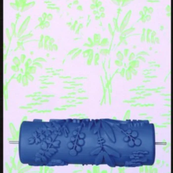  14.5 cm Kauçuk Fırça Aracı Duvar Dekorasyon Boya Rulo Kaplama Duvar Kağıdı Odası Ev Duvar Kağıdı Modern Dekorasyon Boyama Aracı