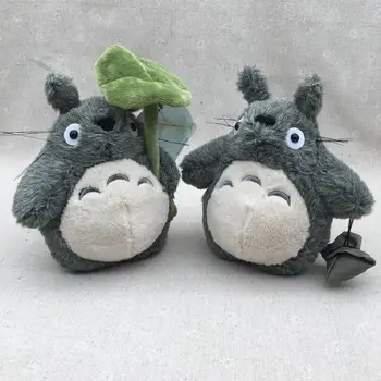  17cm Totoro Peluş Bebek Anahtarlık Miyazaki Küçük Chinchilla Oyuncak Anime Çevre Birimleri doğum günü hediyesi Bebek Çantası Kolye Dekorasyon
