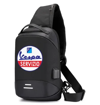  2022 Erkekler Omuz VESPA Icar logo yürüyüş sırt çantası Naylon Açık Kamp Trekking Göğüs tek kollu çanta