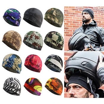  2022 Erkekler Örme kış şapkası Rahat Kasketleri Kamuflaj Renk Hip-Hop Yapış Slouch Skullies Bonnet Bere Şapka