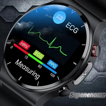  2022 Yeni EKG + PPG Sağlık akıllı saat Erkekler Kalp Hızı Kan Basıncı Spor İzci IP68 Su Geçirmez Smartwatch Adam Android ıos İçin
