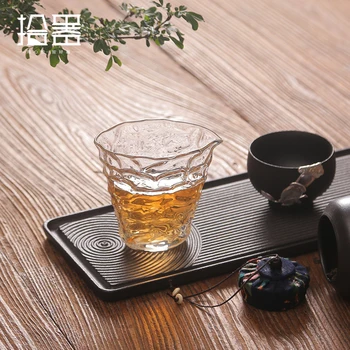  250 ml yeni DIY japon el yapımı ısıya dayanıklı cam bardak Kung Fu çay seti Drinkware çay fincanı çaydanlık su ısıtıcısı seyahat taşınabilir bira bardağı