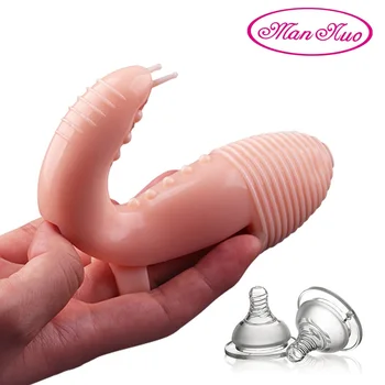  Adam Nuo Parmak Kol Vibratörler Klitoris Stimülatörü Vajinal g-spot Masaj Parmak Kapak Masturbator Yetişkin Seks Oyuncakları Kadınlar İçin