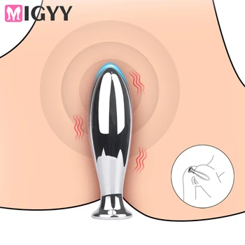  Anal Vibratör Erkekler İçin Paslanmaz Çelik Butt Plug Metal Anal Fişler Eşcinsel Fiş Seks Oyuncak Kadınlar İçin Yetişkin Ürünleri prostat masaj aleti
