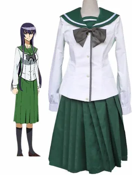  Anime Lisesi Ölü Fujimi Lisesi Kız Okul Üniforma Cosplay Kostüm