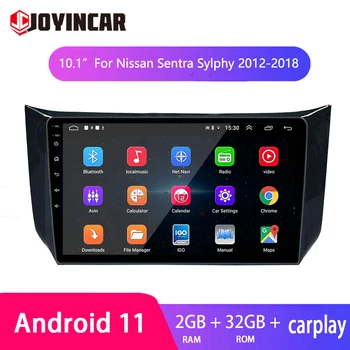  Araba Radyo 2 Din Android Multimedya Video Oynatıcı Nissan Sylphy Sentra 2012-2018 İçin 10 