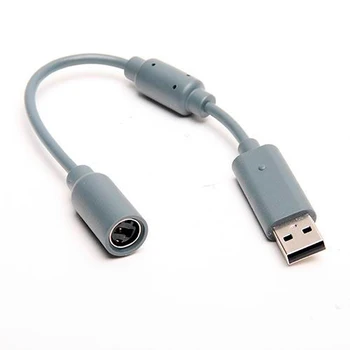  Bir Ausuky Yeni Dönüştürücü Adaptör Kablolu Denetleyici PC USB Bağlantı Noktası kablo kordonu Xbox 360 için Xbox360-25