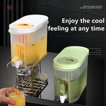  Büyük soğuk su ısıtıcısı buzdolabı musluk Drinkware su ısıtıcısı içecek dağıtıcı Bar bal Içti Soda dağıtıcı soğuk su kovası