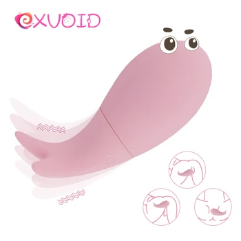  Cinsiyet Kadın için Silikon Seks Dükkan Güçlü Yumurta Vibratör G-spot Vibratör Masaj USB Yetişkin Ürünleri Şarj EXVOİD yapay penis 