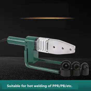  Elektronik sabit sıcaklık sıcak eritici PPR boru kaynak makınesi pe sıcak eriyik makinesi kalıp kafası 20-32mm