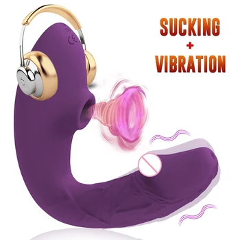  Emme Vibratörler Kadınlar İçin Klitoris Stimülatörü Masaj Yapay Penis Kadın İçin 10 Hızları Vajina G Spot Clit Sucker Yetişkin Seks Oyuncakları