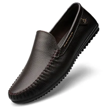  Erkek günlük ayakkabılar Erkek rahat ayakkabılar Sıcak Satış Spor Ayakkabı Erkek Deri Erkek Ayakkabı Siyah Bahar Erkek 2020 Moda Sapato Kadın