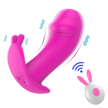  Giyilebilir Külot Yapay Penis Vibratörler Kablosuz Uzaktan Kumanda Seks Oyuncakları Kadınlar için 12 Hız G Noktası Klitoris Stimülatörü Vajina Orgazm