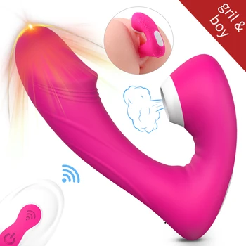  Görünmez Giyilebilir Emme Penis Vibratör Uzaktan Seks Oyuncakları G-spot Vajina Klitoris Klitoris Stimülasyon Orgazm Kadın Mastürbasyon