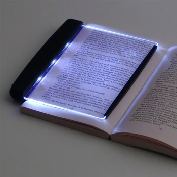  Göz koruması Led kitap okuma lambası tasarım parlaklık ışık Plat Paneli gece okuma lambası düz okuma lambası karanlık ışıklar