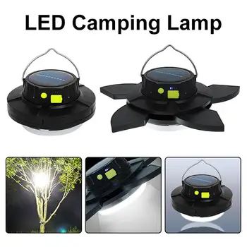 Güneş kamp ışık fener taşınabilir çadır ışığı kamp ışık güneş şarj edilebilir lamba kamp ekipmanları el feneri atölye lambası