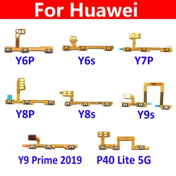  Güç açma / Kapama Düğmesi Yan Anahtar Ses Yukarı Aşağı Flex Kablo Huawei Y9S Y6P Y8S Y8P Y7P Y6S P40 Lite 5G / P40 Lite E
