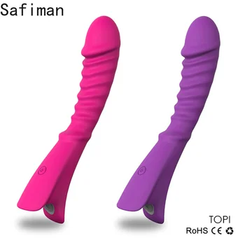  HEYIYI 9 titreşim modları G noktası vibratör çift için seks oyuncakları vibratör USB Sihirli Değnek Seks oyuncakları Kadın İçin seks ürünleri