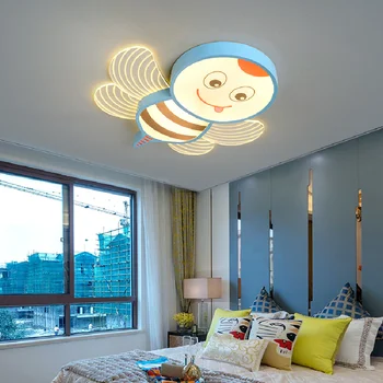  Iskandinav ev dekorasyon çocuk lamba yatak odası dekoru led lamba ışıkları odası kısılabilir tavan lambası lamparas iç mekan aydınlatması