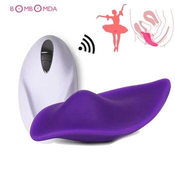  Kadın Kablosuz Uzaktan 12 Hız Şarj Görünmez Vibratör Külot vajina masaj aleti Kadın Mastürbasyon G-spot Giyilebilir Vibratörler