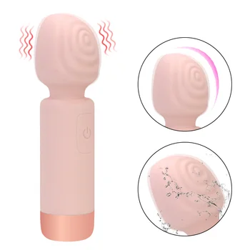  Kadınlar için yetişkin Seks Oyuncak Sessiz Vibratör Kadın Masturbator stres oyuncakları Vibratörler Kadın AV Sopa Spiral Mini Pro Yapay Penis Vibratör