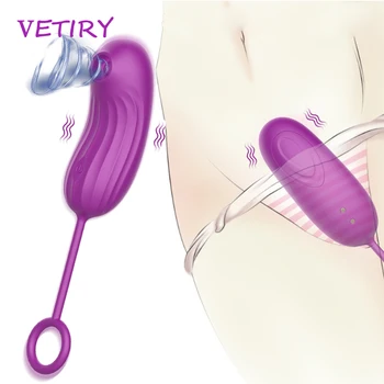  Klitoris Enayi Vibratör Klitoris Stimülatörü Seks Oyuncakları Kadınlar için Meme Emme Oral Seks Kadın Masturbator Penis Kilit Halkası Erkekler için