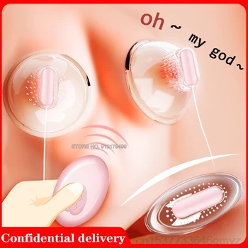 Klitoris Vibratör Uzaktan Meme Büyütme Vakum Pompası Kapağı Pussy Pompa Vajina Klitoris Enayi Kadın Çiftler İçin 18 + Yetişkin Seks Oyuncakları