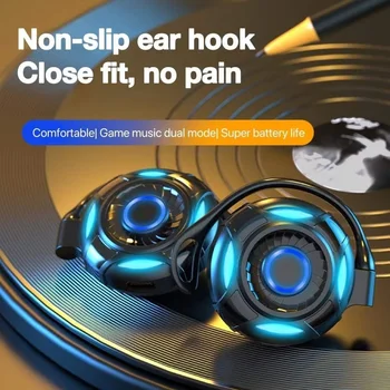  Kulak kancası Spor bluetooth kulaklık Taşınabilir S660 Mini Kablosuz Audiophile Kulaklıklar TWS Dokunmatik Kontrol Gürültü önleyici Mic İle