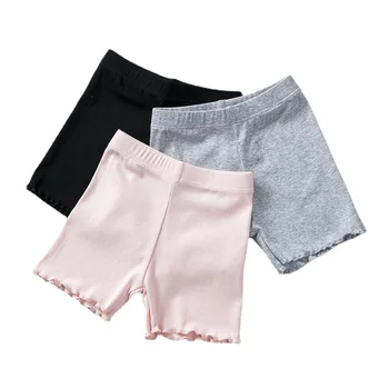  Kızlar Kısa Güvenlik Pantolon En Kaliteli Çocuk Pantolon İç Çamaşırı Çocuk Yaz Sevimli Şort Külot 3-11 Yaşında