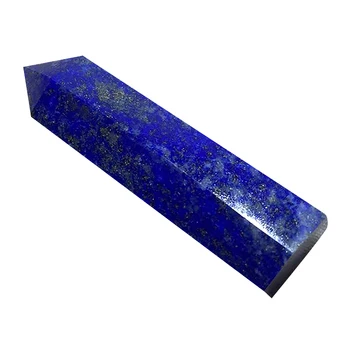  Lapis Lazuli Doğal Kristal Sütun Lapis Lazuli Kristal Sütun Altıgen Sütun Orijinal Taş Dekorasyon Dekorasyon