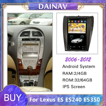  LEXUS ES için ES240 ES350 2006-2012 Araba gps Navigasyon Multimedya Sistemi ile IPS ekran / DVR / WıFı / GPS