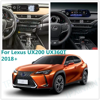  Lexus UX200 UX360T için 2018 2019 2020 UX Ekran GPS Navigasyon Baş Ünitesi Multimedya Oynatıcı ile 10 Araba Stereo Araba Radyo Android 
