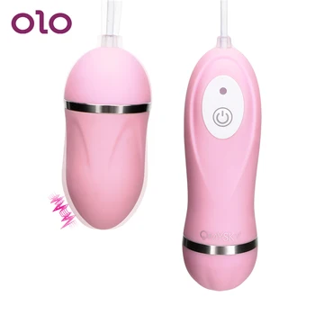  OLO Uzaktan Kumanda Titreşimli Yumurta G-Spot Masaj Dilsiz kurşun vibratör Kadınlar için Seks Oyuncakları 10 Hızları Kadın Mastürbasyon