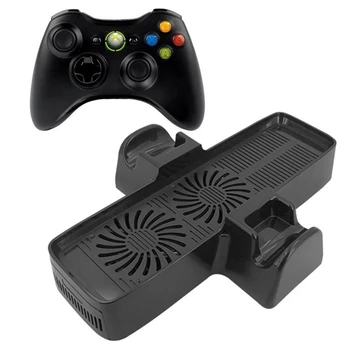  P9YE Sessiz Soğutma Fanı Taşınabilir Harici Süper USB soğutucu Fan Oyun Aksesuarları için 360 Oyun Konsolu 3 in 1 Soğutucu Sistemi