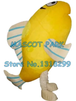  sarı balık maskot kostüm özel çizgi film karakteri cosplay yetişkin boyutu karnaval kostüm SW3090