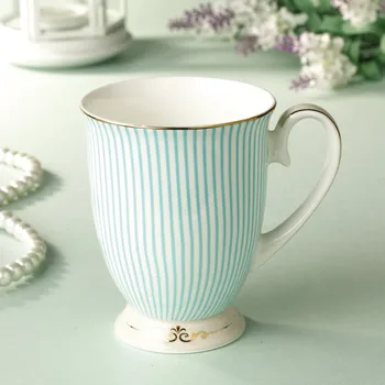  Seramik Kupa Yaratıcı Güzel Toptan Orijinal kapaklı kupalar İngilizce çay seti Kemik Çini Tazas Desayuno Orijinalleri Sofra