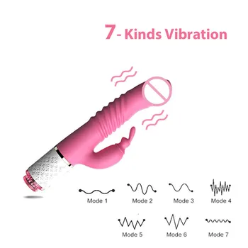  Silikon Tavşan vibratör seks oyuncakları 7 hız Vajina Emme masajı Kadın Mastürbasyon Titreşimli Yapay Penis Klitoral G-spot Stimülatörü