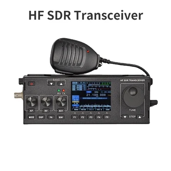  SSB HF Amatör Radyo SDR Alıcı-verici Pil ile 15W Güç TX 0.5-30MHz V6 MCHF Mobil Radyo SSB (J3E) CW AM FM RS-978