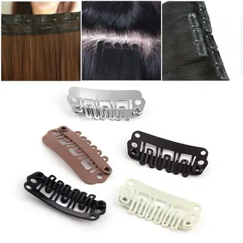  Sıcak satış Moda U Şekli Peruk çıt çıtlı tokalar Metal Pin Demir Tokalar Saç Kadınlar Güzellik saç ekleme Araçları Aksesuarları