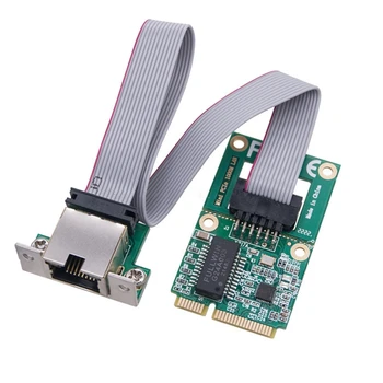  Tek Bağlantı Noktalı 1000Mb Mini PCI-E Gigabit Kart RTL8111F RJ45 Oyun Kartı Kablolu PCIE LAN kartı Ethernet Kartı