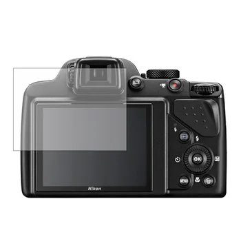  Temperli Cam Koruyucu Kapak İçin Nikon COOLPİX P530 P510 Kamera lcd ekran Ekran koruyucu film Koruma