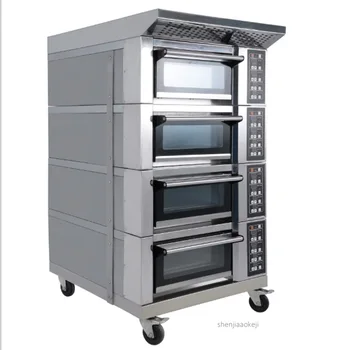  Ticari Elektrikli fırın YXD-F9A Kombine tip çok katmanlı pişirme makinesi Bilgisayar sıcaklık kontrolü ekmek kavurma 220v 2.8 kw