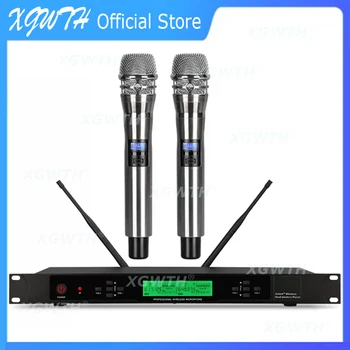  ULXD Dijital UHF Kablosuz Mikrofon Sistemi DJ Karaoke El Mikrofon SKM8 SKM9000 Kablosuz Radyo Kardioid Dinamik Mikrofon Sahne