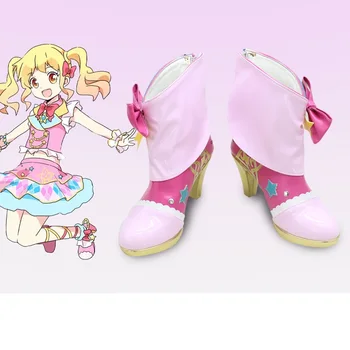  Unisex Anime Cos Nijino Yume Cosplay Kostümleri Ayakkabı Çizme Custom Made Artı Boyutu