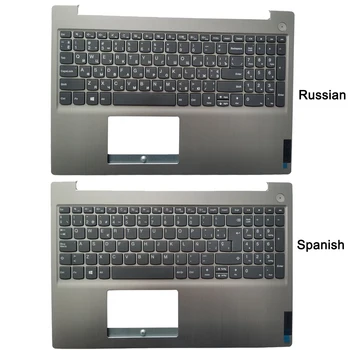  Yeni SP İspanyolca / RU rus Klavye İçin Lenovo IdeaPad 3 15ADA05 3-15ARE05 15IML05 15IIL05 15IGL05 Palmrest İle Üst Kılıf Kapak