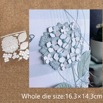 Yeni Tasarım Zanaat Metal şablon kalıp Kesme Ölür çiçekler yapraklar dekorasyon karalama defteri die keser Albümü Kağıt Kartı Zanaat Kabartma